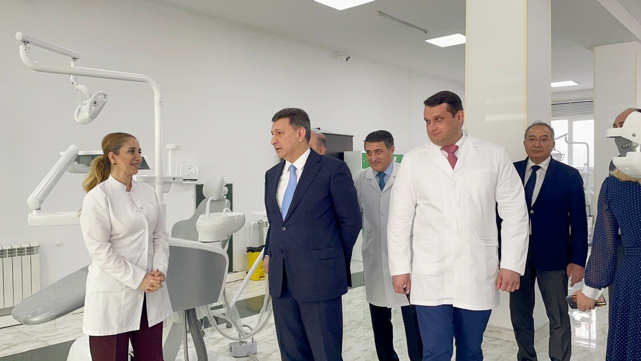 ATU-da stomatologiya sahəsində müasir tələblərə uyğun Tədris Mərkəzinin açılışı olub - FOTO/VİDEO
